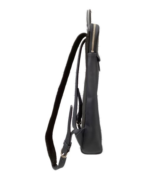 TRION（トライオン）TRION (トライオン) レザーリュック ネイビーの古着・服飾アイテム