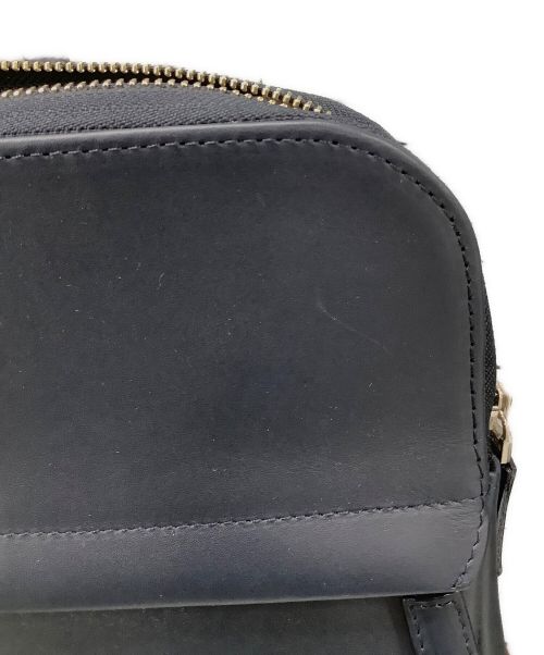 TRION（トライオン）TRION (トライオン) レザーリュック ネイビーの古着・服飾アイテム