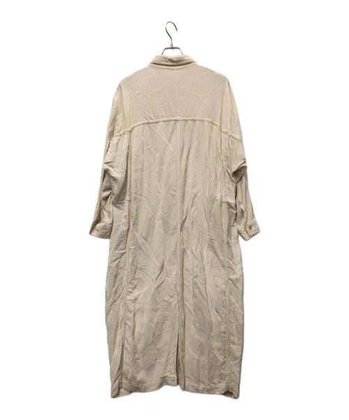FLAPPERS（フラッパー）FLAPPERS (フラッパー) シャツワンピース ベージュ サイズ:FREEの古着・服飾アイテム
