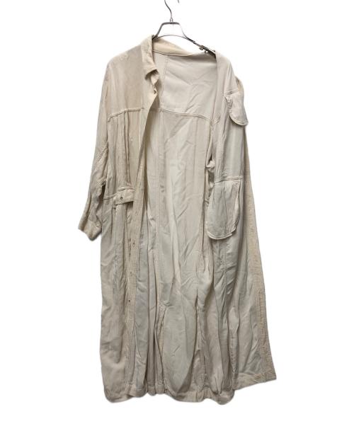 FLAPPERS（フラッパー）FLAPPERS (フラッパー) シャツワンピース ベージュ サイズ:FREEの古着・服飾アイテム
