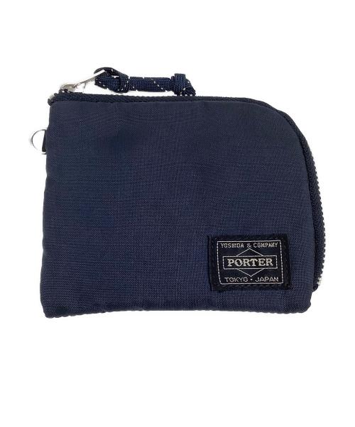 PORTER（ポーター）PORTER (ポーター) コンパクトウォレット ネイビーの古着・服飾アイテム