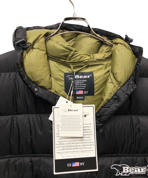 Bear（ベアー）Bear (ベアー) niko and (ニコアンド) アノラックダウン ブラック サイズ:Mの古着・服飾アイテム