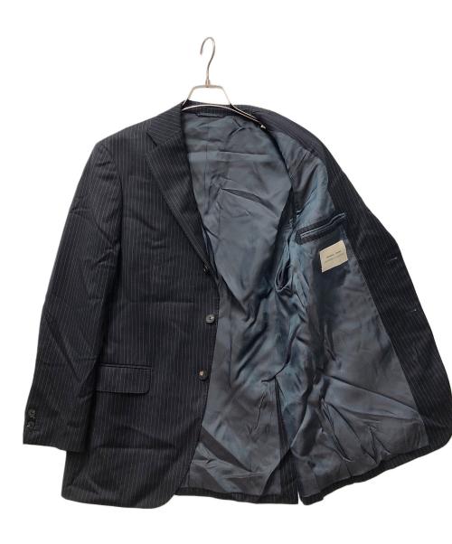 UNIVERSAL LANGUAGE（ユニバーサルランゲージ）UNIVERSAL LANGUAGE (ユニバーサルランゲージ) セットアップスーツ ネイビー サイズ:48の古着・服飾アイテム