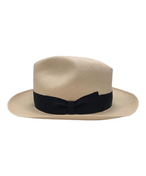 BORSALINO（ボルサリーノ）BORSALINO (ボルサリーノ) パナマハット ベージュの古着・服飾アイテム
