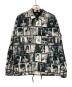 PLAY BOY（プレイボーイ）の古着「ALLOVER PRINTED COACHES JACKET」｜グリーン