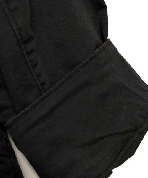 ten c（テンシー）TEN C (テンシー) MID LAYER シャツ ブラック サイズ:46の古着・服飾アイテム