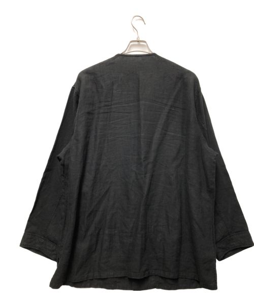 confect（コンフェクト）CONFECT (コンフェクト) リネンスリーピングシャツ ブラック サイズ:3の古着・服飾アイテム