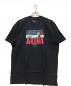AKINA NAKAMORI×ZOZOVILLAアキナ ナカモリ×ゾゾヴィラ）の古着「Tシャツ」｜ブラック