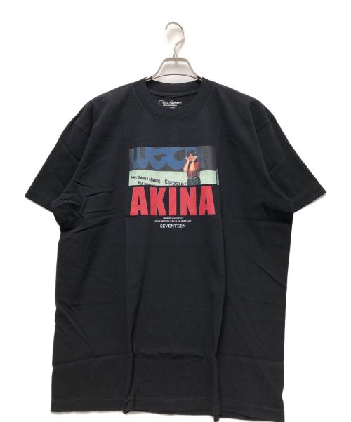 AKINA NAKAMORI（アキナ ナカモリ）AKINA NAKAMORI (アキナ ナカモリ) ZOZOVILLA Tシャツ ブラック サイズ:Lの古着・服飾アイテム