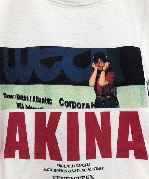 AKINA NAKAMORI（アキナ ナカモリ）AKINA NAKAMORI (アキナ ナカモリ) ZOZOVILLA Tシャツ ホワイト サイズ:Lの古着・服飾アイテム