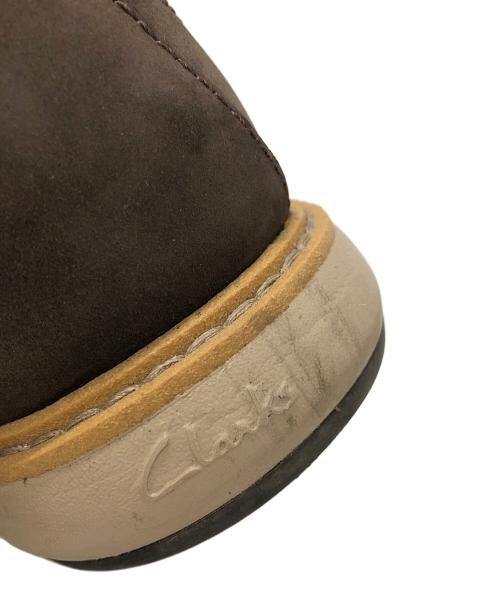CLARKS（クラークス）CLARKS (クラークス) スウェードシューズ ブラウン サイズ:26の古着・服飾アイテム