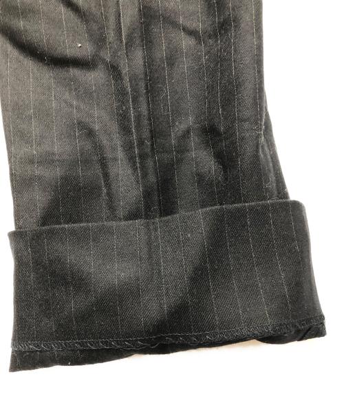 IENA LA BOUCLE（イエナ ラ ブークル）IENA LA BOUCLE (イエナ ラ ブークル) ストライプパンツ グレー サイズ:36の古着・服飾アイテム