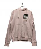 Maison Margielaメゾンマルジェラ）の古着「プルオーバーパーカー」｜ピンク