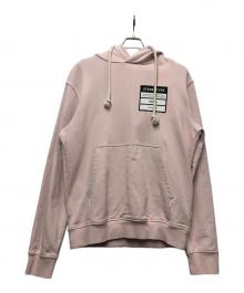 Maison Margiela（メゾンマルジェラ）の古着「プルオーバーパーカー」｜ピンク
