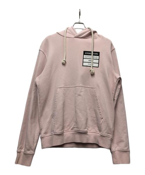 Maison Margiela（メゾンマルジェラ）Maison Margiela (メゾンマルジェラ) プルオーバーパーカー ピンク サイズ:FREEの古着・服飾アイテム