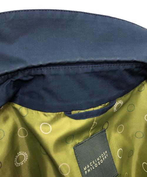 MACKINTOSH PHILOSOPHY（マッキントッシュ フィロソフィー）MACKINTOSH PHILOSOPHY (マッキントッシュ フィロソフィー) ステンカラーコート ネイビー サイズ:42の古着・服飾アイテム