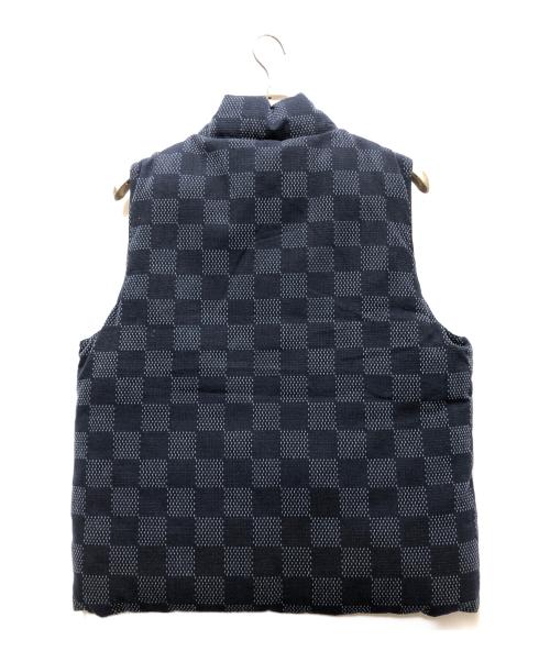 KITH（キス）KITH (キス) リバーシブルベスト ベージュ×ネイビー サイズ:Ｓの古着・服飾アイテム