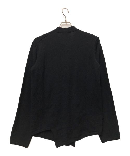 COMME des GARCONS HOMME DEUX（コムデギャルソン オム ドゥ）COMME des GARCONS HOMME DEUX (コムデギャルソン オム ドゥ) ニットカーディガン ブラック サイズ:Mの古着・服飾アイテム