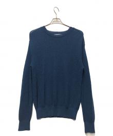 seven by seven（セブンバイセブン）の古着「クルーネックニット」｜ブルー