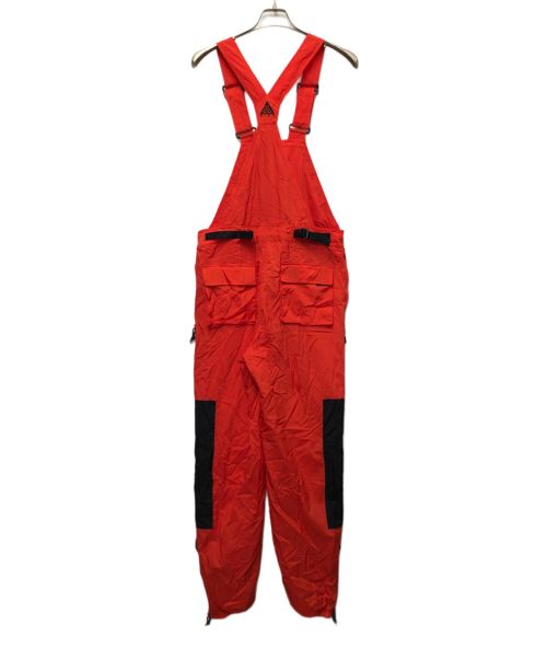 NIKE ACG（ナイキエーシージー）NIKE ACG (ナイキエージーシー) オーバーオール レッド×ブラック サイズ:Sの古着・服飾アイテム
