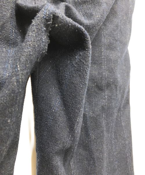 1piu1uguale3（ウノピュウノウグァーレトレ）1piu1uguale3 (ウノ ピゥ ウノ ウグァーレ トレ) giab's ARCHIVIO (ジャブス アルキヴィオ) イージーパンツ ネイビー サイズ:3の古着・服飾アイテム