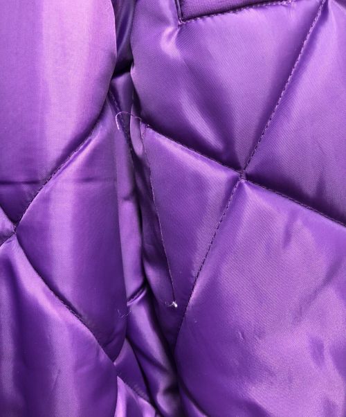 SUPREME（シュプリーム）Supreme (シュプリーム) チームパフィージャケット パープル サイズ:Mの古着・服飾アイテム