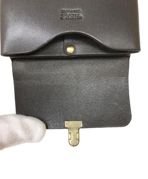 Herz（ヘルツ）Herz (ヘルツ) 2つ折り財布 グレーの古着・服飾アイテム