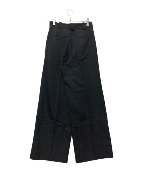JOURNAL STANDARD relume（ジャーナルスタンダード レリューム）JOURNAL STANDARD relume (ジャーナルスタンダード レリューム) チェックワイドパンツ ネイビー サイズ:36の古着・服飾アイテム