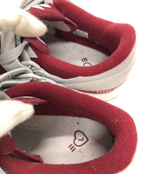 adidas Originals（アディダスオリジナル）adidas Originals (アディダスオリジナル) HUMAN MADE (ヒューマンメイド) FORUM L HM フォーラムローヒューマンメイド グレー×レッド サイズ:27の古着・服飾アイテム