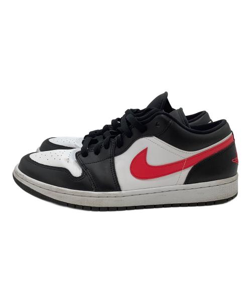 NIKE（ナイキ）NIKE (ナイキ) AIR JORDAN 1 LOW　エアジョーダン1ロー ホワイト×レッド サイズ:28.5cmの古着・服飾アイテム
