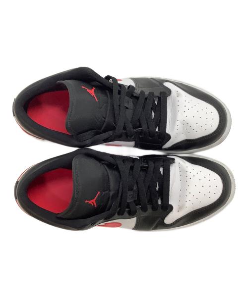 NIKE（ナイキ）NIKE (ナイキ) AIR JORDAN 1 LOW　エアジョーダン1ロー ホワイト×レッド サイズ:28.5cmの古着・服飾アイテム