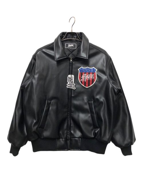 MOBB（モブ）MOBB (モブ) USA ECO LETHER JACKET　 ブラック サイズ:Sの古着・服飾アイテム