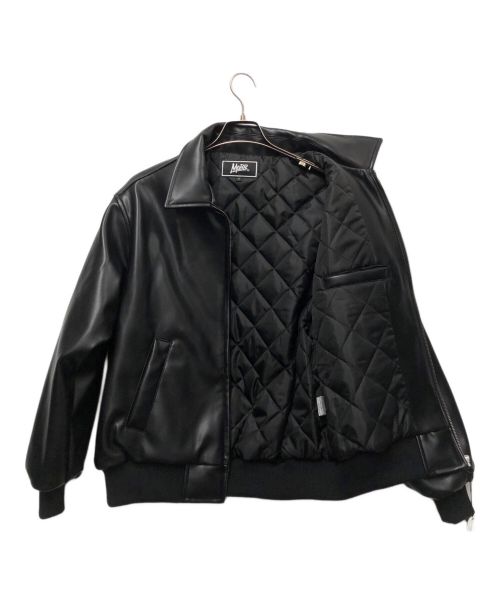 MOBB（モブ）MOBB (モブ) USA ECO LETHER JACKET　 ブラック サイズ:Sの古着・服飾アイテム