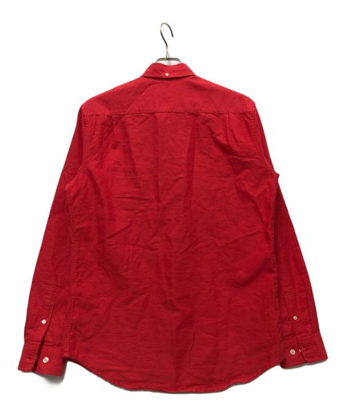 SUPREME（シュプリーム）Supreme (シュプリーム) ボタンダウンシャツ レッド サイズ:Mの古着・服飾アイテム