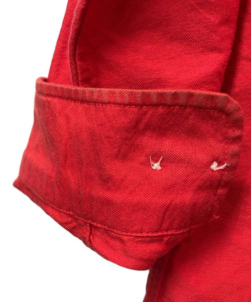 SUPREME（シュプリーム）Supreme (シュプリーム) ボタンダウンシャツ レッド サイズ:Mの古着・服飾アイテム