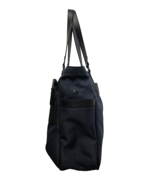 BRIEFING（ブリーフィング）BRIEFING (ブリーフィング) フュージョントートバッグ　1680Dナイロン ネイビー×ブラックの古着・服飾アイテム
