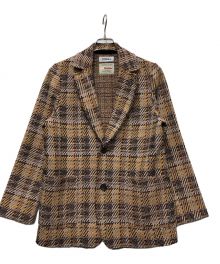 Coohem（コーヘン）の古着「TECH TWEED J/K」｜イエロー×ブラック