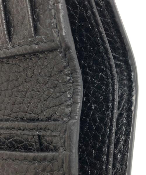 GUCCI（グッチ）GUCCI (グッチ) ドリアン2つ折り財布 ブラックの古着・服飾アイテム