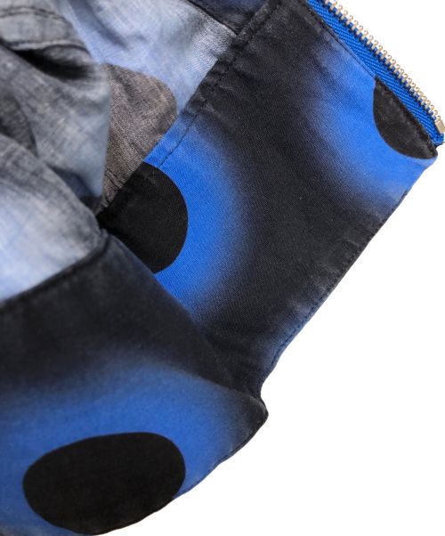 PAUL SMITH（ポールスミス）Paul Smith (ポールスミス) ハーフジッププルオーバー ブルー×ブラック サイズ:XLの古着・服飾アイテム