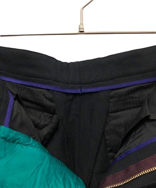 PAUL SMITH（ポールスミス）Paul Smith (ポールスミス) 再構築スラックス ブラック サイズ:Mの古着・服飾アイテム