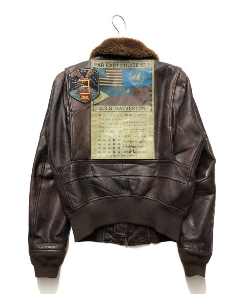 AVIREX（アヴィレックス）AVIREX (アヴィレックス) TOPGUN MODEL G-1ジャケット ブラウン サイズ:Mの古着・服飾アイテム
