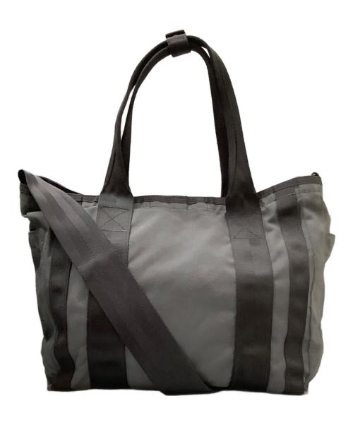 BRIEFING（ブリーフィング）BRIEFING (ブリーフィング) SUNDAY TOTE VRX(サンデートートボルテックス) グレー×ブラックの古着・服飾アイテム