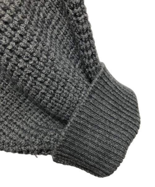 Spick and Span（スピック＆スパン）Spick and Span (スピックアンドスパン) デザインニット グレー サイズ:FREEの古着・服飾アイテム