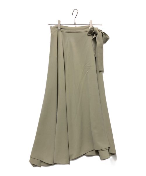Col Pierrot（コルピエロ）Col Pierrot (コルピエロ) ラップスカート ベージュ サイズ:34の古着・服飾アイテム