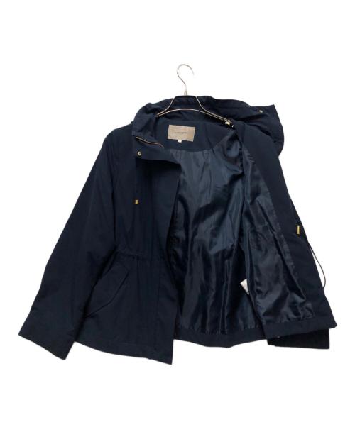 JUSGLITTY（ジャスグリッティー）JUSGLITTY (ジャスグリッティー) 撥水ショートブルゾン ネイビー サイズ:1の古着・服飾アイテム