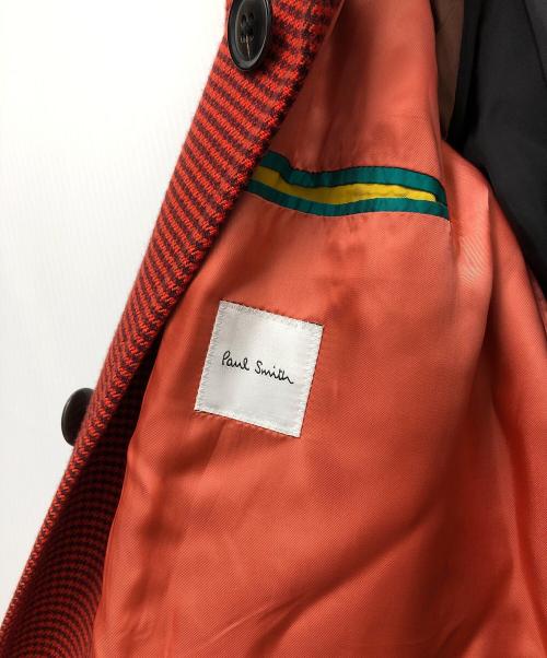PAUL SMITH（ポールスミス）Paul Smith (ポールスミス) ウールチェスターコート オレンジ サイズ:Mの古着・服飾アイテム