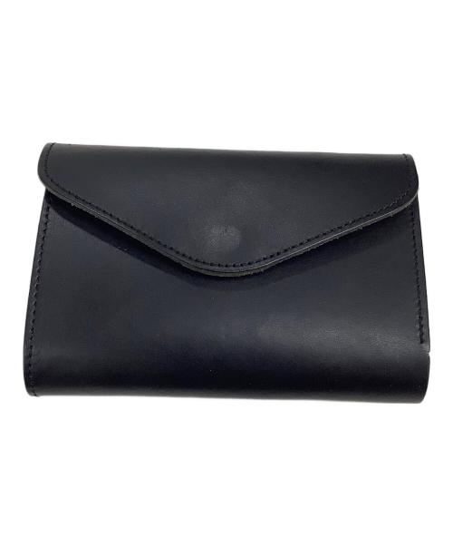 TIDE WAY（タイドウェイ）TIDE WAY (タイドウェイ) 2つ折り財布 ブラックの古着・服飾アイテム