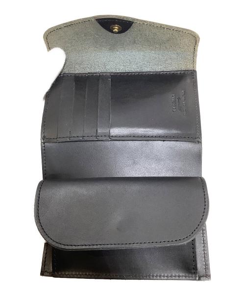 TIDE WAY（タイドウェイ）TIDE WAY (タイドウェイ) 2つ折り財布 ブラックの古着・服飾アイテム