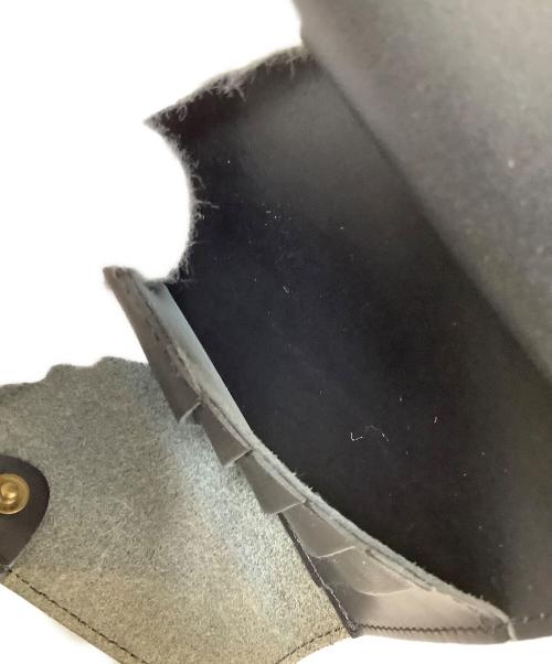 TIDE WAY（タイドウェイ）TIDE WAY (タイドウェイ) 2つ折り財布 ブラックの古着・服飾アイテム