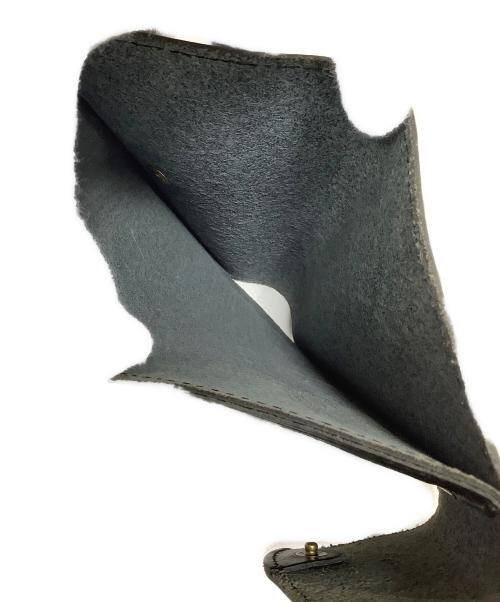 TIDE WAY（タイドウェイ）TIDE WAY (タイドウェイ) 2つ折り財布 ブラックの古着・服飾アイテム